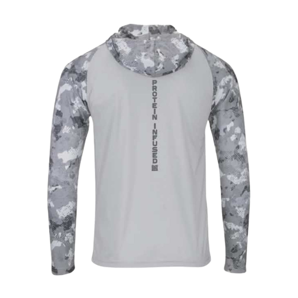 BRB Plastics Aluminum Camo UPF 50 Sun Shirt