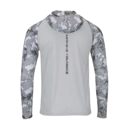 BRB Plastics Aluminum Camo UPF 50 Sun Shirt