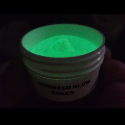 GLOW Green Emerald Shiner Rub
